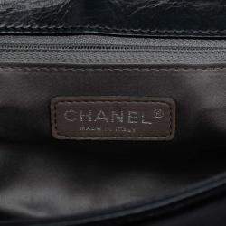 Pre Owned Chanel CC Quilted Astrakhan Flap
