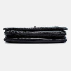 Pre Owned Chanel CC Quilted Astrakhan Flap