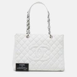Pre Owned Chanel Caviar Grand Shopping Tote