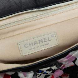 Pre Owned Chanel Medium Classic Lambskin and Silk Ribbon Single Flap
