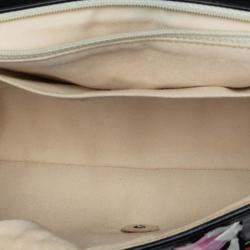 Pre Owned Chanel Medium Classic Lambskin and Silk Ribbon Single Flap