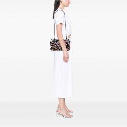 Pre Owned Chanel Medium Classic Lambskin and Silk Ribbon Single Flap