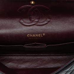 Pre Owned Chanel Medium Classic Lambskin Double Flap