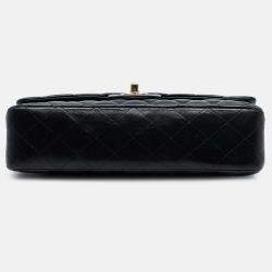 Pre Owned Chanel Medium Classic Lambskin Double Flap