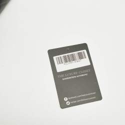 Pre Owned Chanel Black Quilted Caviar Leather Medallion Tote