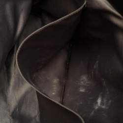 مملوكة مسبقًا Chanel Black Quilted PVC and Shearling Fur CC Fanny Chain Shopper Tote