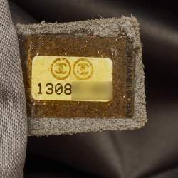 مملوكة مسبقًا Chanel Black Quilted PVC and Shearling Fur CC Fanny Chain Shopper Tote