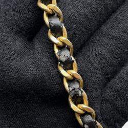 Pre Owned Chanel Gabriel Do Backpack Black Aged Calf Leather