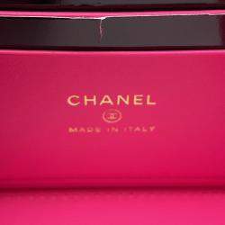 Pre Owned Chanel Matelasse Vanity Chain shoulder Bag Pink Caviar Leather Size Small