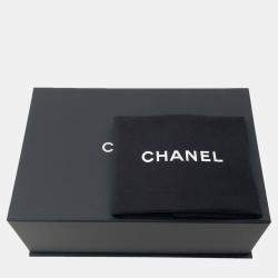 Pre Owned Chanel Mini Matelasse Chain shoulder Bag Black Lambskin Size 20