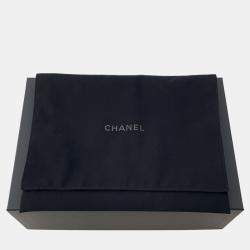 Pre Owned Chanel Hobo Chain shoulder Mint Blue Caviar Leather