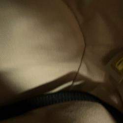 Pre Owned Chanel Deauville Drawstring Shoulder Black/Gray/White Canvas