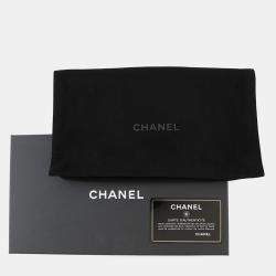 Pre Owned Chanel Boy Chanel Long Wallet Yellow Lambskin