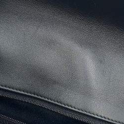 Pre Owned Chanel Matelasse Chain shoulder Bag Black Patent Leather Leather Size 25