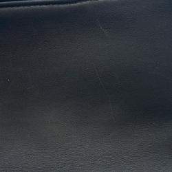 Pre Owned Chanel Matelasse Chain shoulder Bag Black Patent Leather Leather Size 25