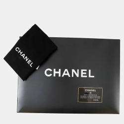 Pre Owned Chanel Matelasse Chain shoulder Bag Black Patent Leather Leather Size 25