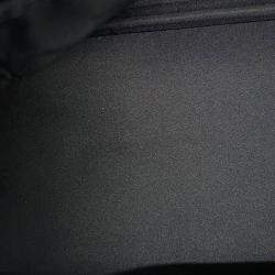 Pre Owned Chanel Paris-Biarritz Tote Bag Black Leather Canvas Size Gm