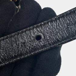 Pre Owned Chanel Gabriel De Chanel Hobo Chain shoulder Bag Beige/Black Calf Leather