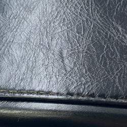 Pre Owned Chanel Gabriel De Chanel Hobo Chain shoulder Bag Beige/Black Calf Leather