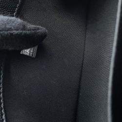 Pre Owned Chanel Boy Chanel Chain shoulder Bag Black Caviar Leather Size 20