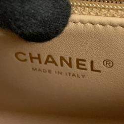 Pre Owned Chanel Coco Handle 2Way Handbag White Caviar Leather Size Xs