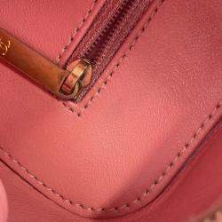 Pre Owned Chanel Ccfiligree 2Wayshoulder Bag Pink Caviar Leather