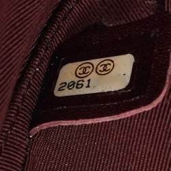 Pre Owned Chanel Navy Blue Quilted Leather Large Coco Boy Camera Case Bag