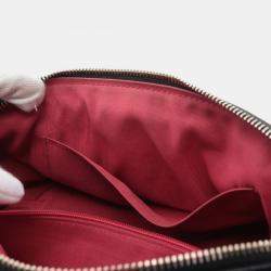 Pre Owned Chanel Matelasse Bowling Chain Shoulder Bag Leather Black