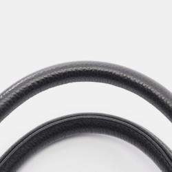 Pre Owned Chanel Medallion Tote Hand Bag Calfskin Leather Black