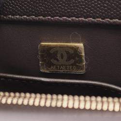 Pre Owned Chanel Coco Handle 29 Flap Matelasse Shoulder Handbag Leather Brown
