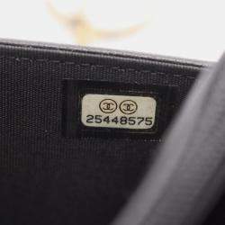 Pre Owned Chanel Boy Chanel Matelasse Chain Crossbody Shoulder Bag Leather