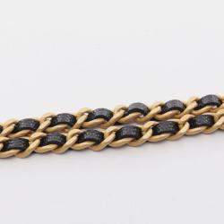 Pre Owned Chanel Boy Chanel Matelasse Chain Crossbody Shoulder Bag Leather