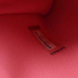 Pre Owned Chanel Coco Handle Xxs 2Way Shoulder Handbag Lamb Leather Black