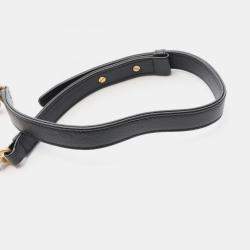 Pre Owned Chanel Boy Chanel Small Chain Shoulder Bag Grained Calf Black