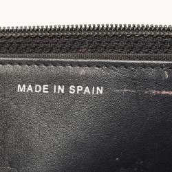 Pre Owned Chanel Black Caviar Leather CC Wallet On Chain