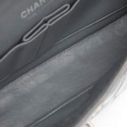 مملوكة مسبقًا Chanel Classic Double Flap Medium Patent Leather Flap Bag