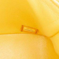 مملوكة مسبقًا Chanel Yellow Mini Rectangular Classic Lambskin Single Flap