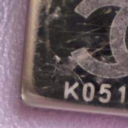 مملوكة مسبقًا حقيبة شانيل "كلاسيك دبل فلاب" جلد خروف صغيرة