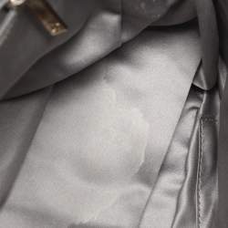 Pre Owned حقيبة شانيل بغطاء جلد أسود رودويد سلسلة حديثة