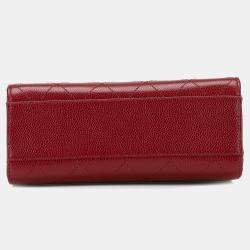 مملوكة مسبقًا Chanel Red Reissue 2.55 Quilted Caviar Top Handle Flap