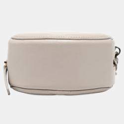 Pre Owned Chanel Brown Lambskin 19 Round Clutch with Chain