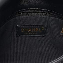 مملوكة مسبقًا Chanel Matelasse Black Leather Shoulder Bag