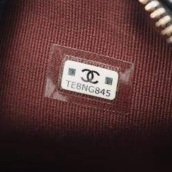 Pre Owned حقيبة ظهر شانيل ماتلاس جلد عجل أسود