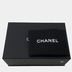 Pre Owned Chanel Mini Matelasse Caviar Leather Chain Shoulder Bag Black