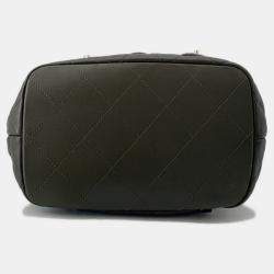 مملوكة مسبقًا Chanel Matelasse Coco Mark Black Lambskin Backpack