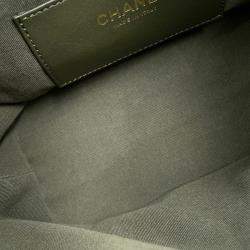 مملوكة مسبقًا Chanel Matelasse Coco Mark Black Lambskin Backpack