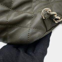 مملوكة مسبقًا Chanel Matelasse Coco Mark Black Lambskin Backpack