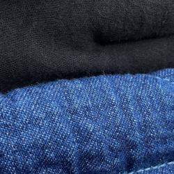 مملوكة مسبقًا Chanel Handbag 22 Mini Coco Mark Denim Shoulder Bag