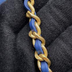 مملوكة مسبقًا Chanel Handbag 22 Mini Coco Mark Denim Shoulder Bag