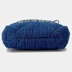 مملوكة مسبقًا Chanel Handbag 22 Mini Coco Mark Denim Shoulder Bag